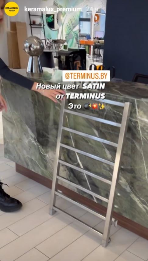 Компания ООО «Терминус Бел» посетила салон премиум класса «Керамалюкс Премиум»