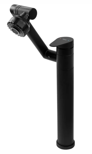 Смеситель для умывальника Rea Paco Black matt B0536