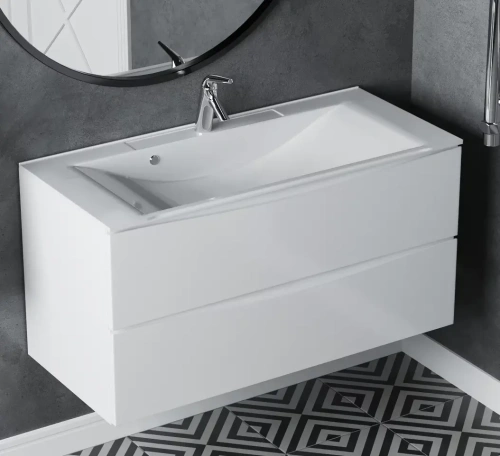 Тумба подвесная Vela Бриз 100П под Milen TU27058