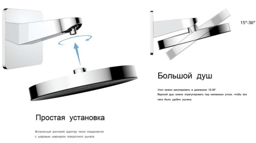 Душевая система Vincea VSFW-433TI3RGM