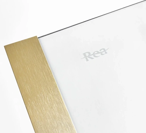 Душевая дверь Rea Montana gold brush 130 K2504