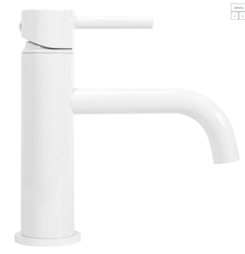 Смеситель для умывальника Rea Lungo White Matt B4401