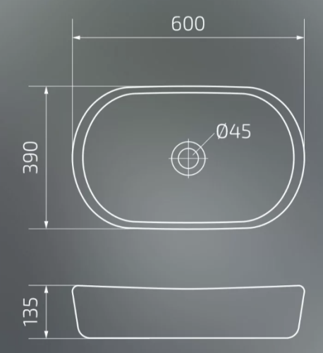 Умывальник Gid 777s