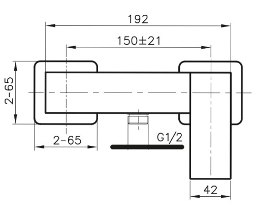 Смеситель для душа Ahti Kotka KO305000