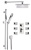Душевая система Remer Absolute AU93S01UFS20 Душевая система Remer Absolute AU93S01UFS20