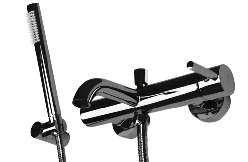 Смеситель для ванны Rea Lungo Black Metallic B4422