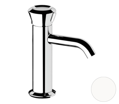 Смеситель для раковины Remer Element ET12BO, белый матовый