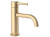 Смеситель для умывальника Rea Lungo Gold matt B4527