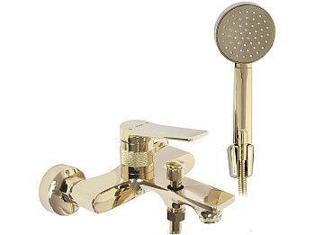 Смеситель для ванны Rea Viral Gold B2024
