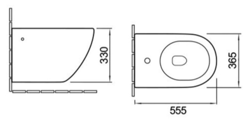 Биде подвесное Vincea Globo VB1-14