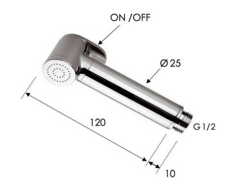 Лейка Remer 332OWBGX, золото брашированное