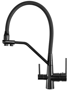 Смеситель для мойки Vivi Felice 1415 N Nero-opaco