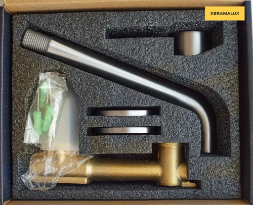 Смеситель для умывальника Vivi Felice 0635 Nichel