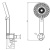 Ручной душ со шлангом и штуцером-держателем Caprigo 98-522-crm Ручной душ со шлангом и штуцером-держателем Caprigo 98-522-crm