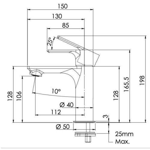 Набор смесителей для ванной комнаты Remer Energy EY0512315LMPI