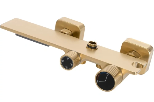 Душевая система Rea Helix gold matt P6621