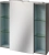 Шкаф зеркальный Caprigo Accord 80 2231-SF025 Шкаф зеркальный Caprigo Accord 80 2231-SF025