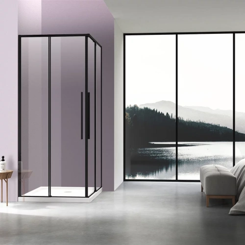 Душевой уголок Vincea Slim-N VSS-4SN9010CLB