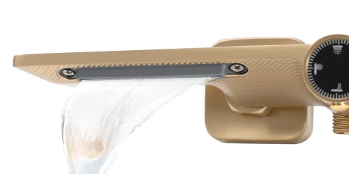 Душевая система Rea Helix gold matt P6621