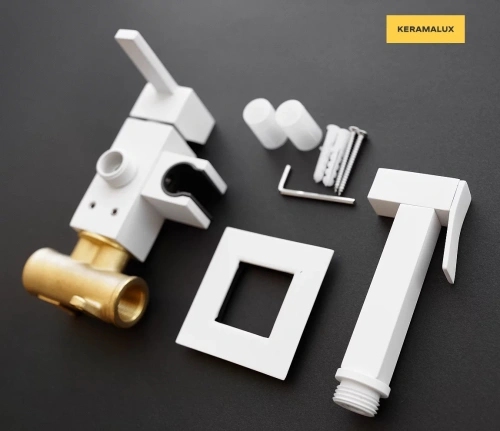 Гигиенический душ CeramaLux KBS/005 белый матовый