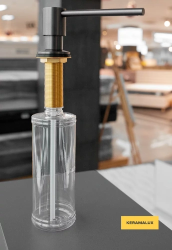 Дозатор для кухонной мойки Vivi Felice F 12 G Gun Metal