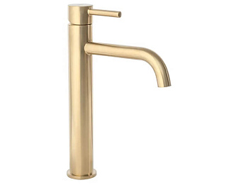 Смеситель для умывальника Rea Lungo Gold matt B4526