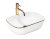 Умывальник Rea Belinda Gold Edge U8736 Умывальник Rea Belinda Gold Edge U8736