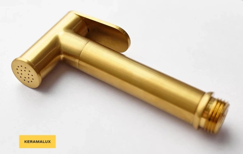 Гигиенический душ CeramaLux KRS/007 золотой матовый