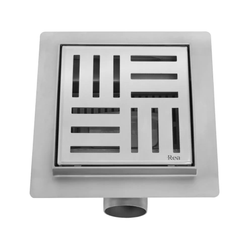 Трап для душа Rea Cross 150x150 nikiel matt G6201