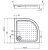 Душевой поддон Vincea VST-3AQ-1010 Душевой поддон Vincea VST-3AQ-1010