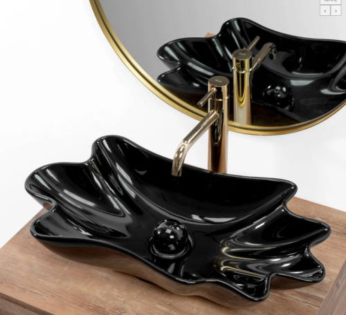 Умывальник Rea Infinity Black U3401