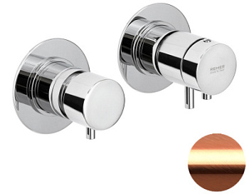 Смеситель для душа Remer X Style XT96RP, медь брашированная