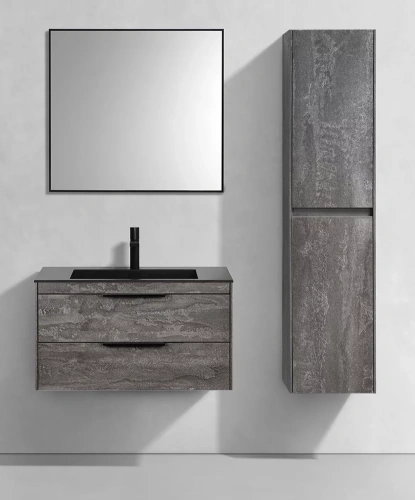 Тумба подвесная Vincea Chiara 2D 800 G.Stone VMC-2C2800GS