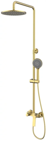 Душевая система Nemo Prima NM-1353-BG brush gold