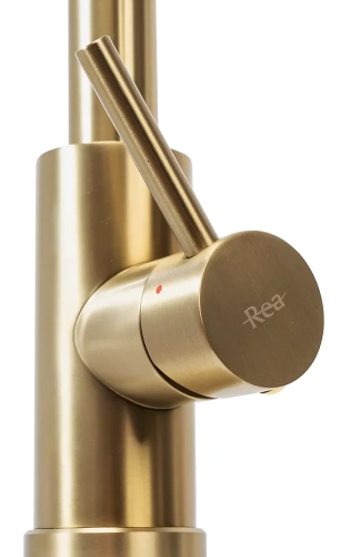 Смеситель для мойки Rea Fresh gold matt B9148