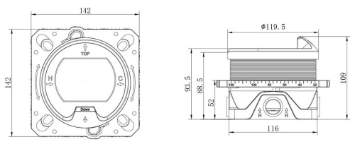 Смеситель для душа Vincea VSCV-322T-MCH