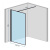 Душевая стенка Rea Bler 90 K7638 Душевая стенка Rea Bler 90 K7638