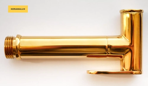 Лейка CeramaLux KRL/003 золотой глянец