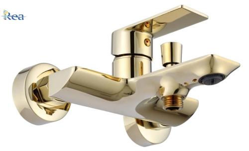Смеситель для ванны Rea Urban Gold B9914