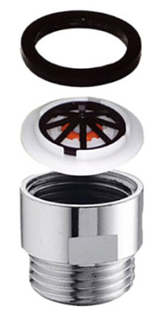 Переходник с ограничителем расхода воды до 8 л/мин Remer 309RL8