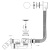 Сифон для ванны McAlpine HC31M-N1 Сифон для ванны McAlpine HC31M-N1