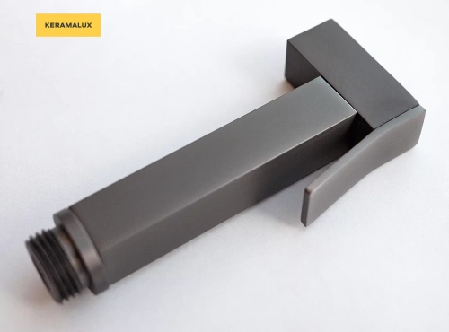 Гигиенический душ CeramaLux KBS/008 вороненая сталь