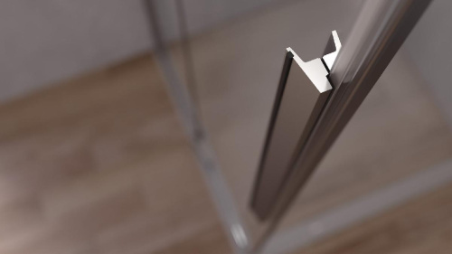 Душевой уголок Kolpa-San Polaris Fold Q 90 silver brill transparent 516100