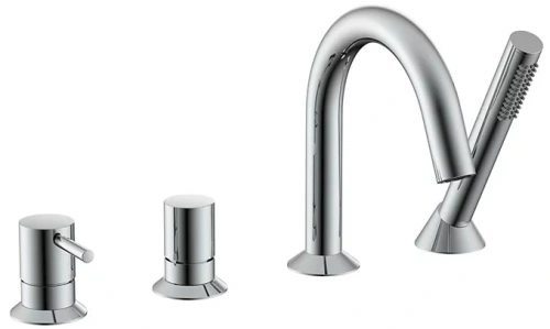 Смеситель на борт ванны Nemo Round NM-2352CR chrome