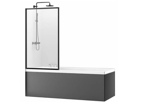 Шторка на ванную Rea Lagos Fix 80 K7390