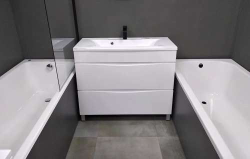 Тумба напольная Vela Бриз 100Н под Milen TU27060