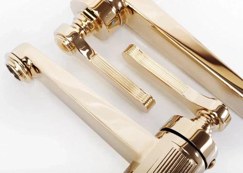 Смеситель для умывальника Rea Monaco Gold B2502