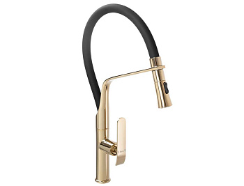 Смеситель для мойки Rea Castor Black Gold B6936