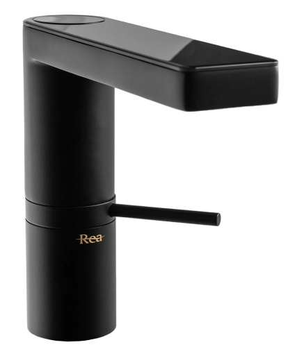 Смеситель для умывальника Rea Amar LCD Black matt B2065