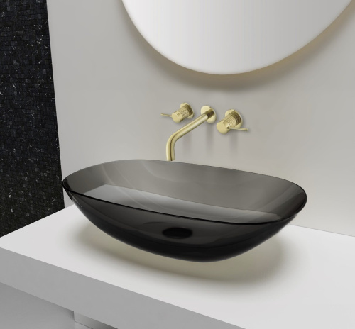 Смеситель для раковины Vincea Groove VBFW-4G1BG4